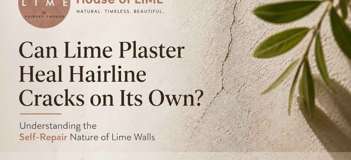 Can Lime Plaster Heal Hairline Cracks on Its Own