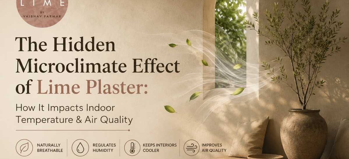 The Hidden Microclimate Effect of Lime Plaster