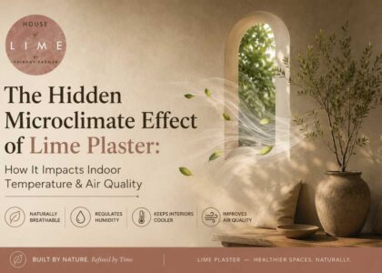 The Hidden Microclimate Effect of Lime Plaster