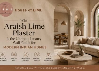 Araish Lime Plaster is the ultimate Luxury Wall Finish For Modern Homes 1