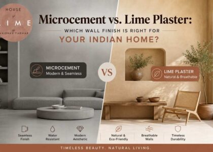 Restaurant And Cafe Are Switching to Lime Wall finish 1