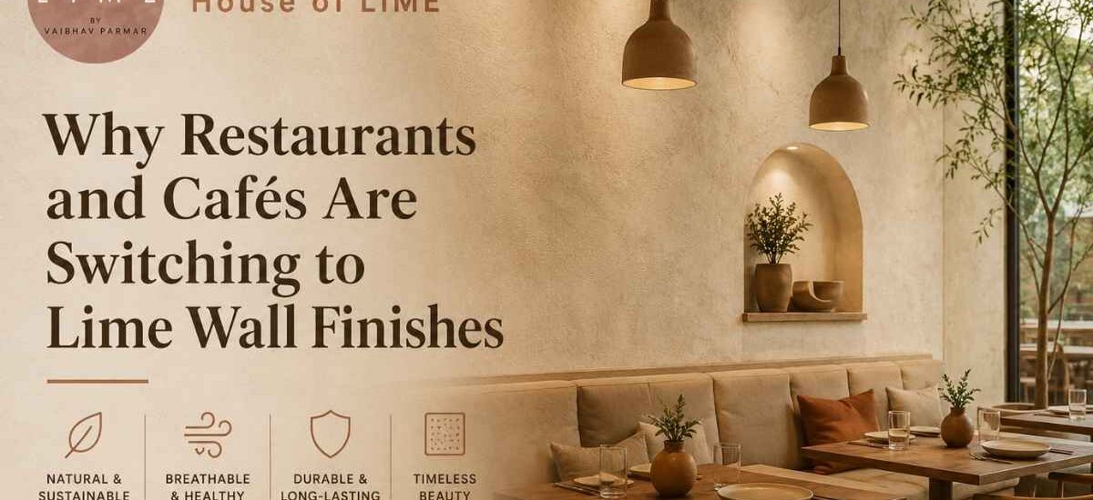 Restaurant And Cafe Are Switching to Lime Wall finish
