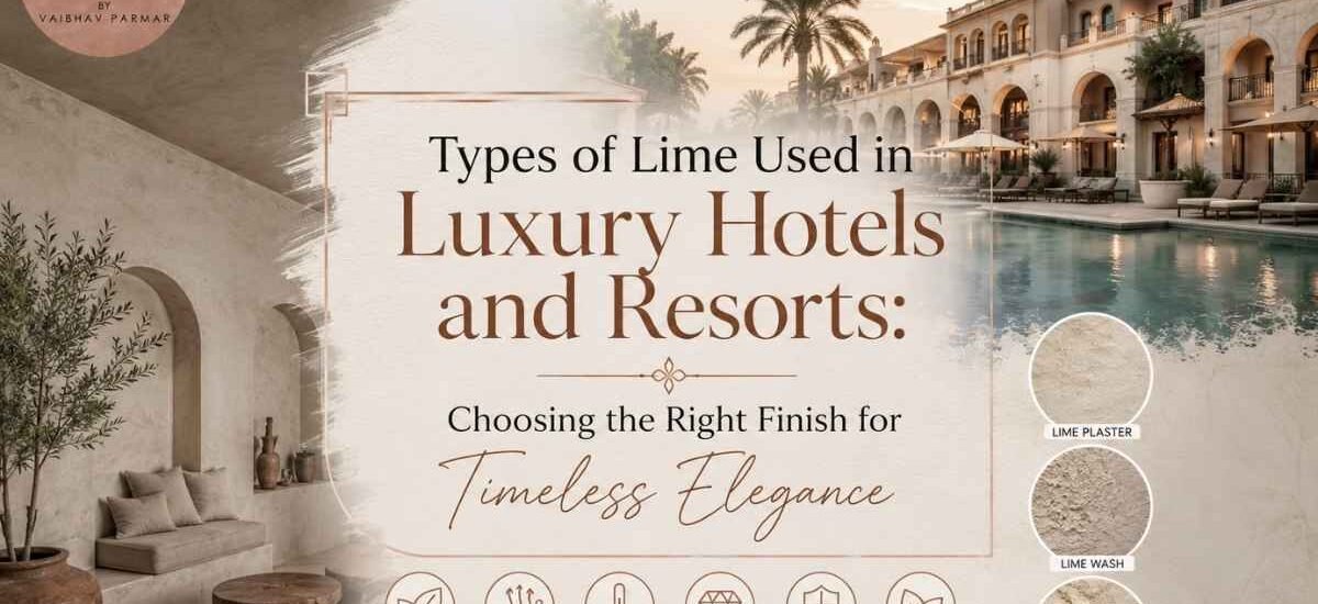 Types of Lime used in Luxury Hotels and Resorts