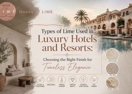 Types of Lime used in Luxury Hotels and Resorts