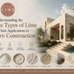 Various Types of lime and their applications in Modern Construction